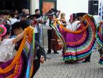 Presentación de la cultura mexicana en la ciudad de Montemor o Novo en Portugal. Agosto 2005.